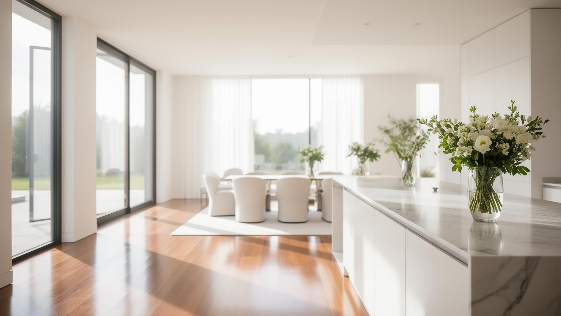 Intérieur de maison propre et brillant — M.L Excellence